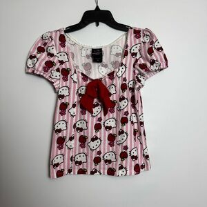 Sanrio Pink Hello Kitty Short Sleeve Tee